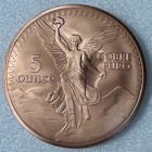 5-ounce "Libertad Tribute" Pure Copper Round ("Cobre Puro") — photo 1