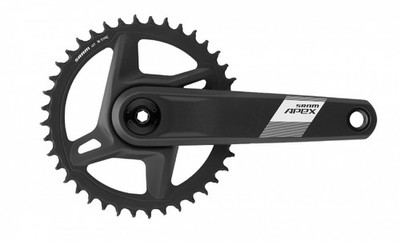 Sram Apex 1 Wide DUB D1 1x12 Fach Kurbelgarnitur 175 mm Schwarz