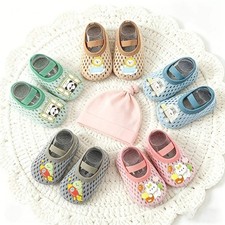 Breathable Non-Slip Baby Floor Walking Socks Soft Mesh Indoor Shoes for Safe P