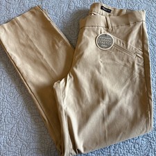 Lee Modern Series Women  s Size 14M Straight Fit Bisque Pants NWT