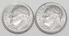 1993 P & D Roosevelt Dime Set  AVE CIRCULATED **FREE SHIPPING**
