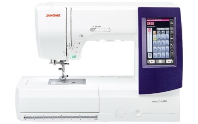 Janome Memory Craft 9850 Sewing and Embroidery Machine + Warranty