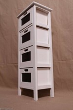 Shabby Chic! Wunderschöner Schubladenschrank Küchenschrank Badschrank 4 Schublad
