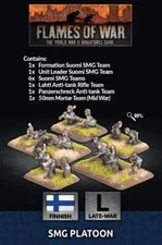 Flames of War FI703 SMG Platoon Gaming Miniatures