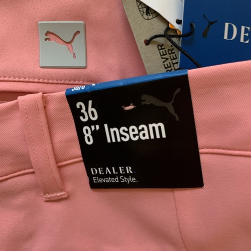 Puma Dealer Mens 32 36 or 40 Ice Rose Golf Shorts New Nwt 537788 - Picture 8 of 10