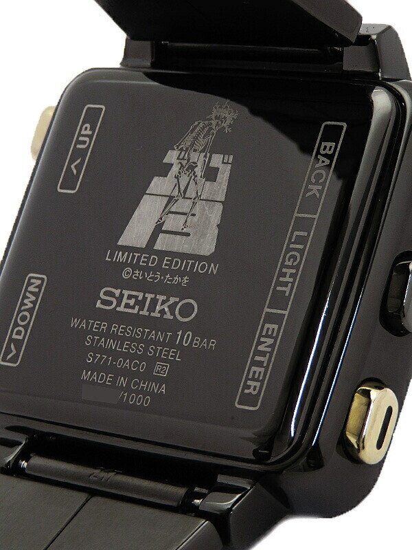 SEIKO SPIRIT Golgo 13 SBPA011 S771-0AC0 Limited Men's Watch