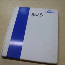 LINDE EWS ELECTRIC WALKIE STRADDLE Truck Owner Service Repair Shop Manual book