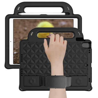 Custodia Per IPad 10.2 E 9.7 Bambini &ndash; Antiurto In EVA Con Stand E Tracolla