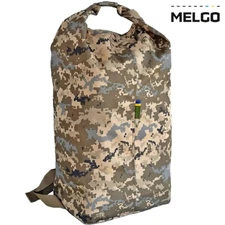 Tactical duffel bag 45 l poly cordura Pixel MELGO (military, waterproof duffel