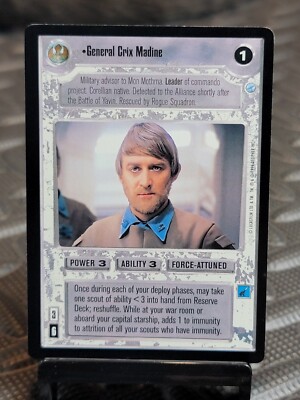 Star Wars CCG - Endor - General Crix Madine - NM