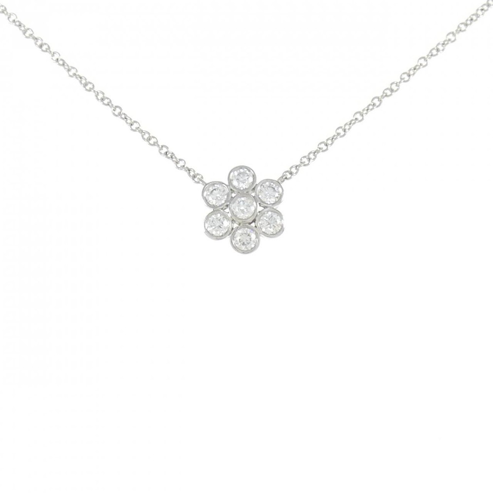 Authentic Tiffany & Co. Swing Flower Necklace  #260-004-553-0487