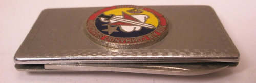 USAF 309 Air Commando Squadron Primum Vintage Money Clip Pocket Knife File mc26 - Picture 4 of 8