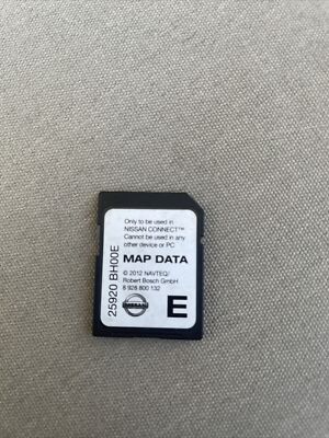 NISSAN  2008 2009 2010 2011 Connect 1  navi As Karte map 25920 BH00E