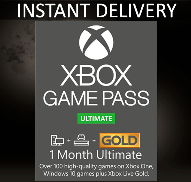 Xbox Game Pass Ultimate (Game Pass+Live Gold) 1 Month USA Existing Users