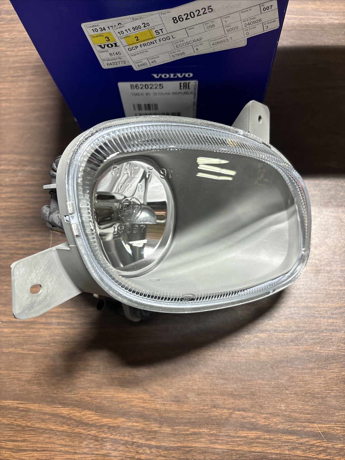 Volvo S80 2002 2.5 TDI Genuine Right Front Fog Light 8620225