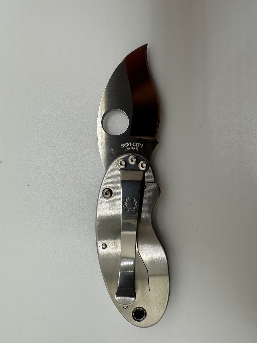 New Spyderco Cricket /Blue Nishijin /VG-10 /C29GFBL rare | eBay New Spyderco Cricket /Blue Nishijin /VG-10 /C29GFBL rare | eBay