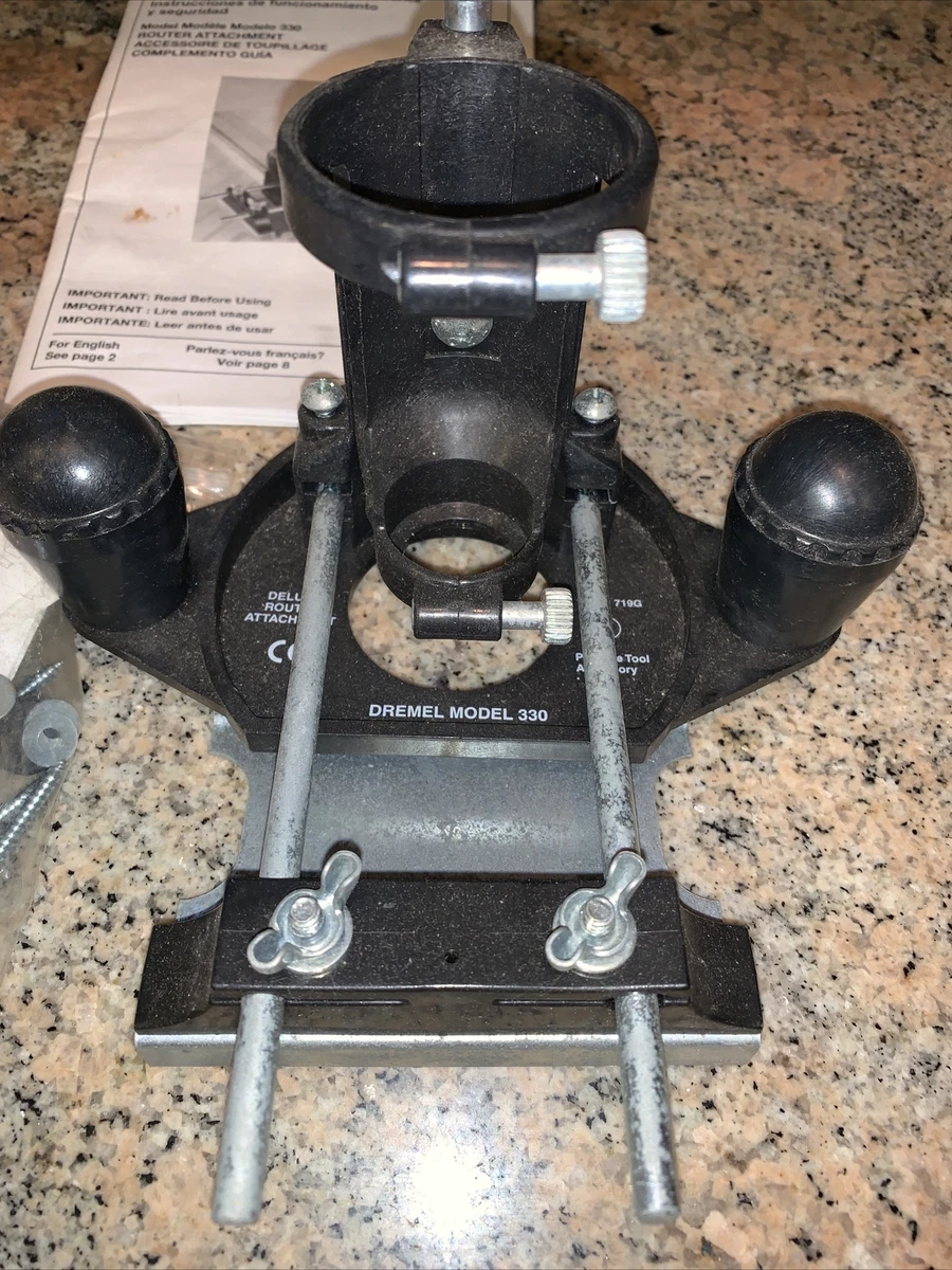 Dremel 330 router attachment deals