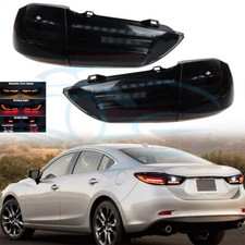 Smoked Lens Led Rear Brake Lamp Tail Light Assy X For Mazda 6 Atenza 2014-2019