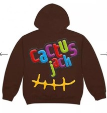 New Travis Scott x McDonald's Cactus Jack CJ Smile Hoodie Medium Sealed