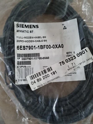 Siemens 6ES7901-1BF00-0XA0 CABLE S7 CONNECT HMI & PC/TS ADAPTER 5M — PLCs