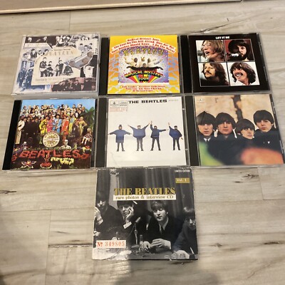 Beatles 8 CD Let It Be For Sale Help! Sgt. Peppers Lonely Hearts Magical Mystery