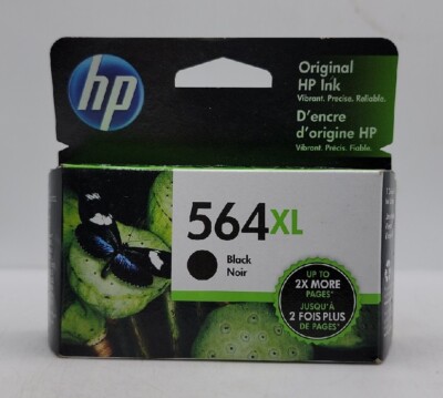 HP 564XL CN684WN High Yield Black Ink Cartridge. New 12/2020