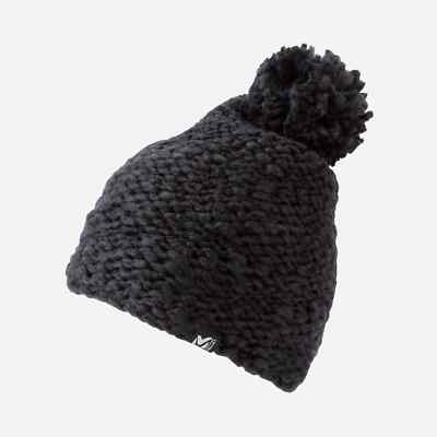 Millet Wintermütze Bommelmütze, Innenfleece, schwarz