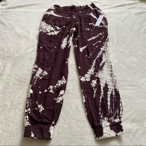 NWT Young Fabulous & Broke Brown Tie Dye Soft Pants Jensen Joggers Size Small. - Picture 3 of 11