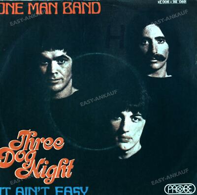 Three Dog Night - One Man Band 7in 1970 (VG/VG) .