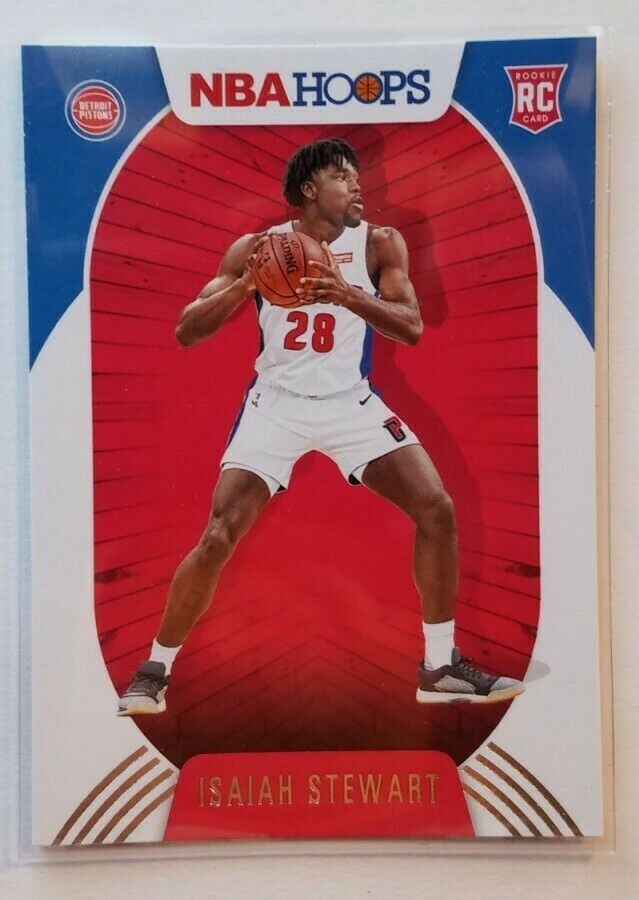 2020-21 Panini Hoops Basketball Isaiah Stewart  RC - Pistons