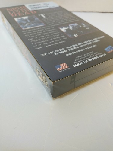 Night Of The Living Dead VHS VCR Video Tape Movie Duane Jones Sealed Horror - 第 9/11 張圖片
