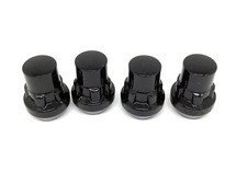 Black Wheel Locks 34 Honda Pilot Ex Odyssey Ridgeline 14x1.5 Acorn Tuner