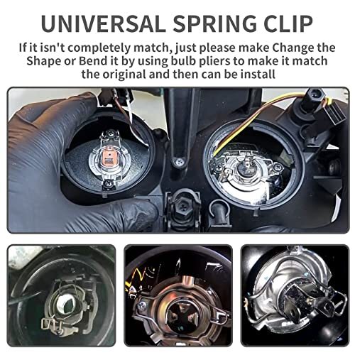 Glühbirnen-Clips Für Auto - 18 Stück - Universal Für H1/H3/H4/H7