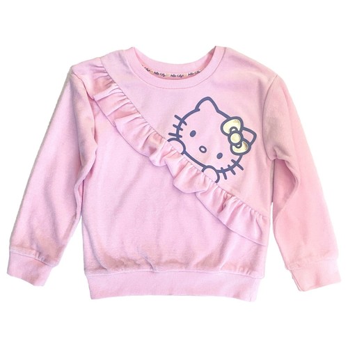 Forever 21 Girls Hello Kitty And Friends Angel Gray Zip Up Hoodie