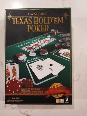 Ambassador Model No. 04152022 Classic Games Texas Hold'Em Poker Game