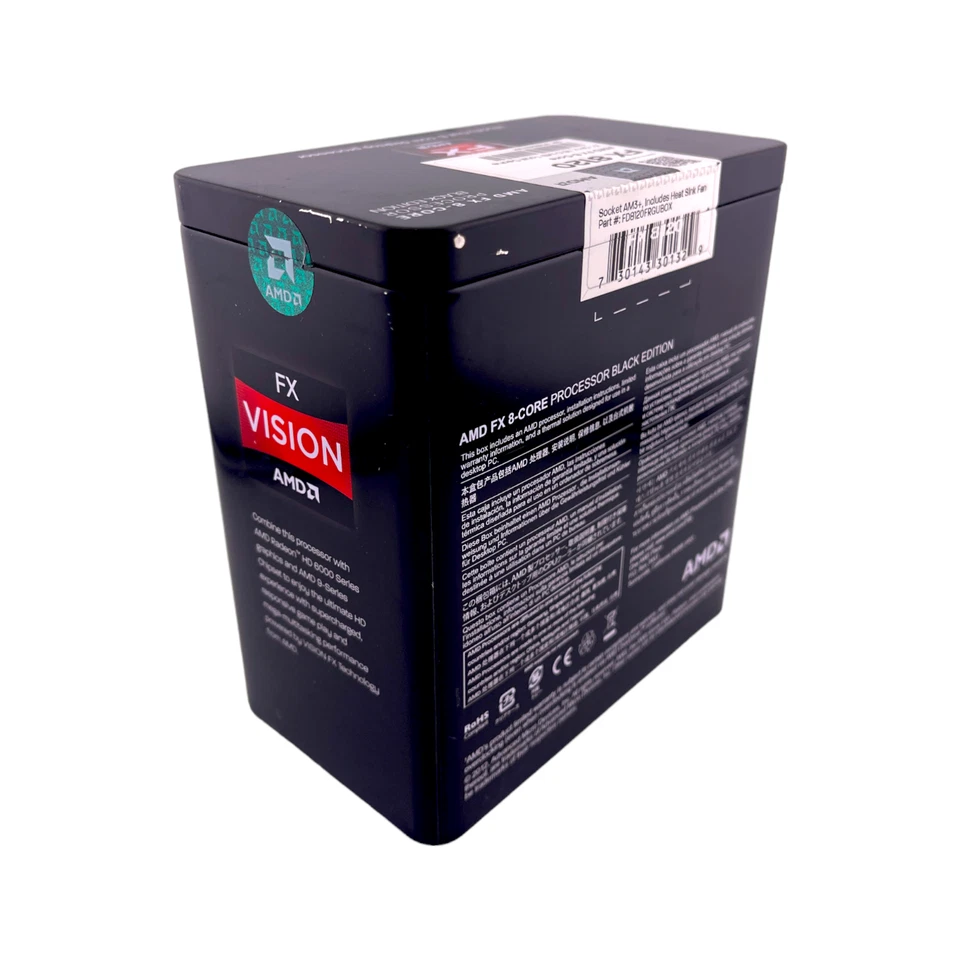 TIN BOX ONLY AMD FX8120 FX 8 Core Proccesor 3.1GHz Socket AM3+ Black Edition - Image 3 of 4