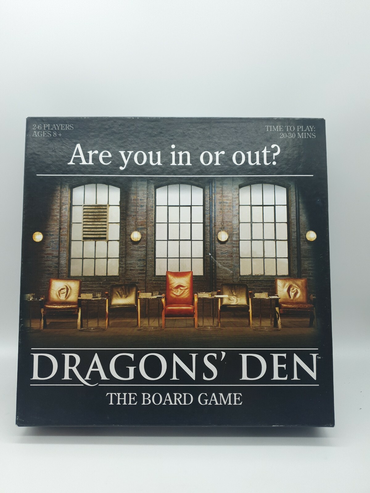 Dragons Den - The Board Game - Are You in or Out? 2-6 Players Ages 8+