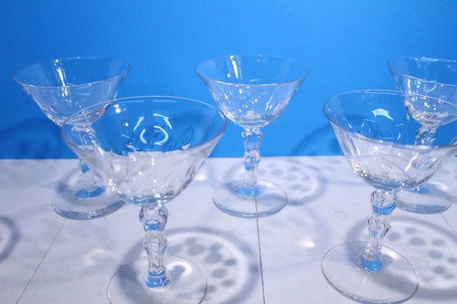 Lot Of 6 George & Martha Champagne Glasses By Nancy Prentiss - Picture 3 of 19