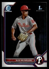 QTY Alex McFarlane 2022 Bowman Draft Chrome #BDC-117