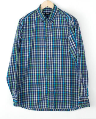 Walbusch Men's Comfort Fit Casual Shirt Size L (41/42)