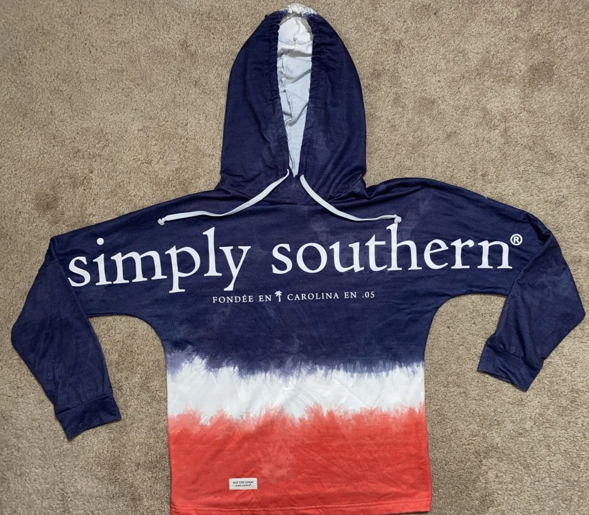 Simply southern tie dye best sale hoodie
