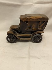 1974 BANTHRICO BRONZE CAR BANK 1910 Stanley Steamer CHICAGO USA