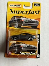 MATCHBOX SUPERFAST BMW 850i GRAY W/OPENING DOORS LIMITED EDITION 1 of 15,500 D3
