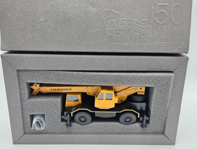 50 Jahre Liebherr Kranwagen Mobilkran Conrad 3076 Maßstab 1/50 Sonderedition OVP