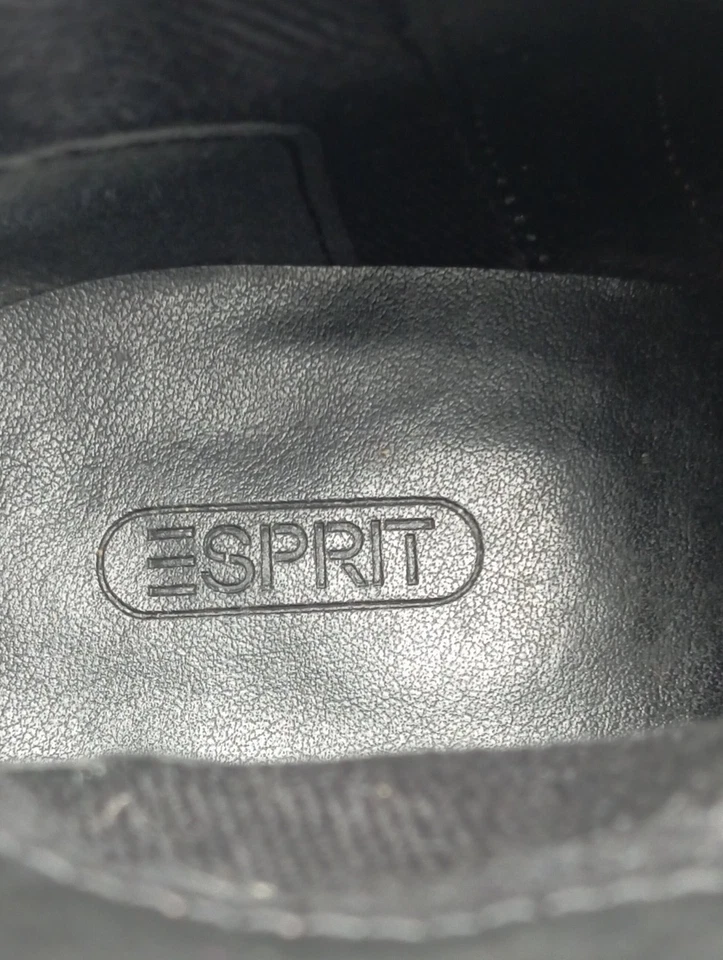 ESPRIT Botas con cremallera Mujeres Botines Talla EU 39 marrón estilo «business» - Imagen 4 de 4