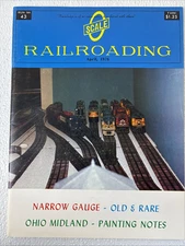 O Scale Railroading Magazine April 1976 Model Trains Model Railroad
