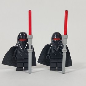 2x LEGO Star Wars Imperial SHADOW GUARD Minifigure sw0604 Lot Weapons Cape 75079