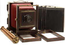 Kodak 8x10 No 2-D View Camera with Turner-Reich f7 SER. II Lens, 5 Holders 51804