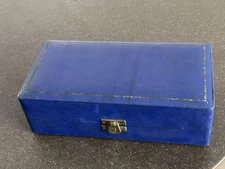 antique presentation box, hm the king goldsmith &silversmiths company(b8)