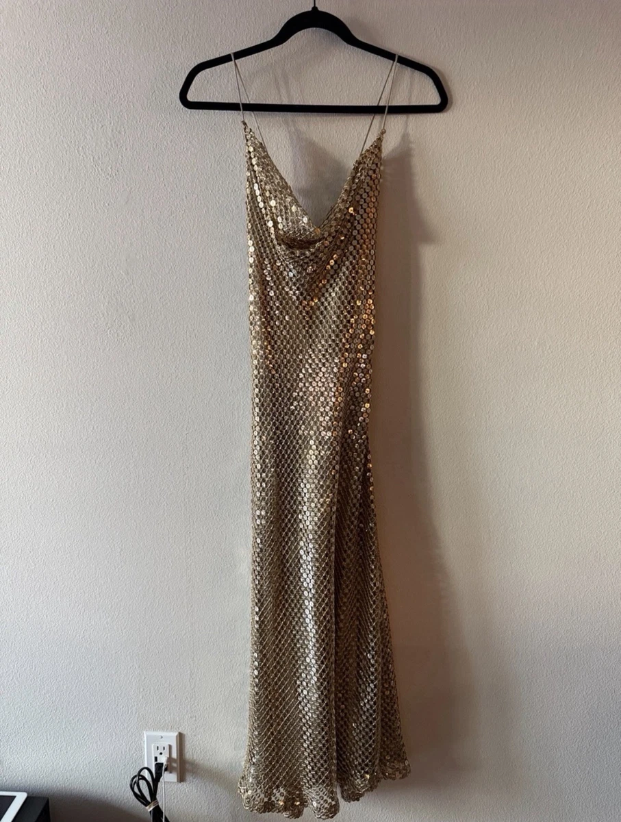 gold prom dress ebay Glitter Gold Mermai Prom Dresses Luxury Beaded Crystals Evening Party Gala  Gown